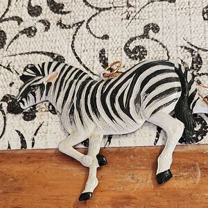 Zebra Striped  Ornament